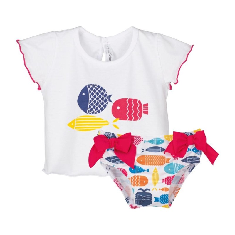 CONJUNTO BAÑO PECES