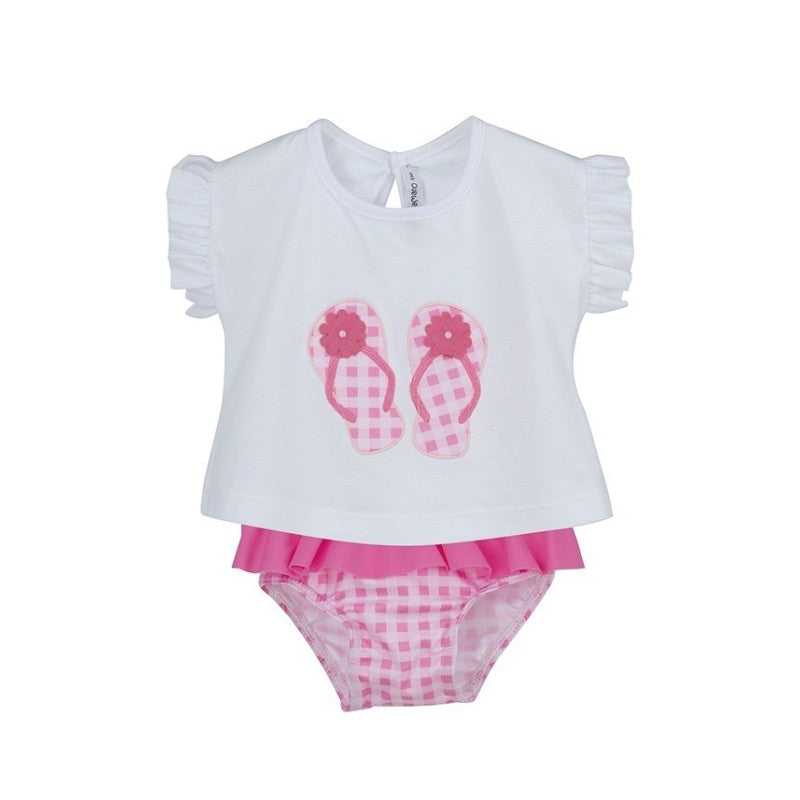CONJUNTO BAÑO CHANCLETA NIÑA